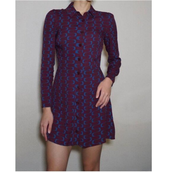 Reformation Dresses & Skirts - Reformation Retro Print Hugh Shirt Dress